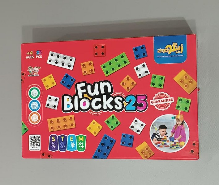 اسباب بازی خانه سازی کلاسیک25 تکه زینگو