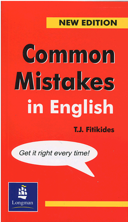 COMMON MISTAKES IN ENGLISH NEW EDITION